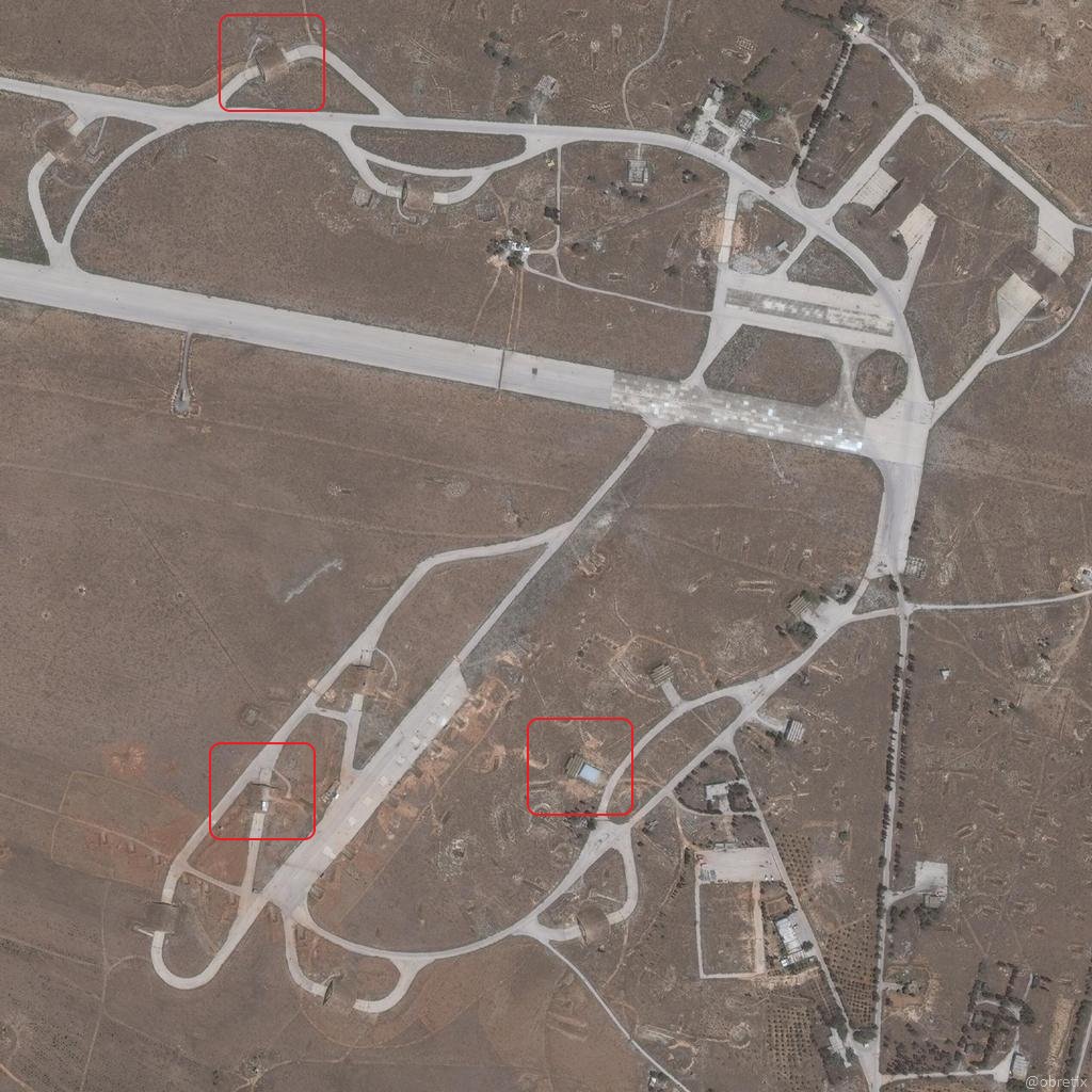 غارة اسرائيلية على مطار الضبعة- 24 من أيار (القصير)