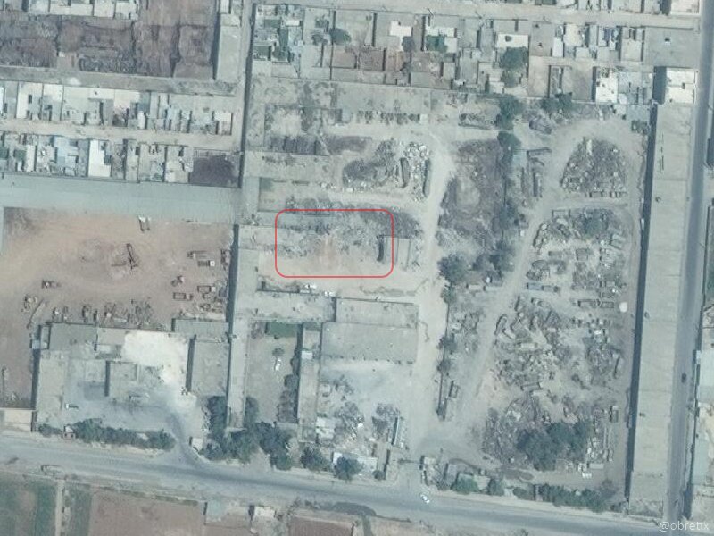 غارة اسرائيلية قرب مطار النيرب في حلب - 15 تموز 2018