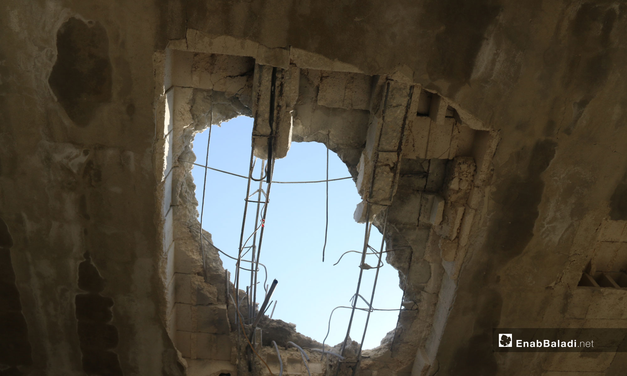 أثار القصف على بلدة جرجناز في ريف إدلب - 2 من تشرين الثاني 2018 (عنب بلدي)