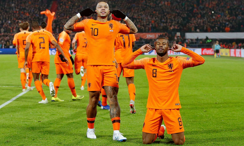 المنتخب الهولندي يحقق انتصارًا مهمًا على بطل العالم فرنسا في دوري الأمم الأوروبية-16 تشرين الثاني 2018 (oncorang)

