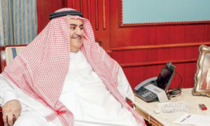 وزير الخارجية البحريني، خالد بن أحمد (تويتر خالد بن أحمد)