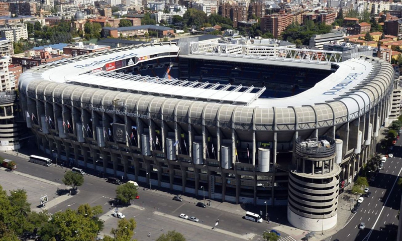 ملعب سانتياغو برنابيو في العاصمة الإسبانية مدريد (REALMADRID)