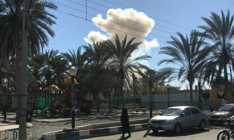 تفجير في مدينة جابهار جنوبي إيران 6 كانون الأول 2018 (وكالة فارس)