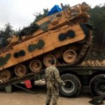 دبابة تركية طراز "أم 60 سيبرا" وصلت الحدود السورية 26 كانون أول 2018 (أدنا بوست)