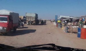مخيم الركبان على الحدود السورية الأردنية كانون أول 2018 (أسواق الركبان فيس بوك)