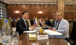 اجتماع اللجنة السورية الروسية المشتركة في العاصمة السورية دمشق-14 من كانون الأول 2018 (سبوتنيك)