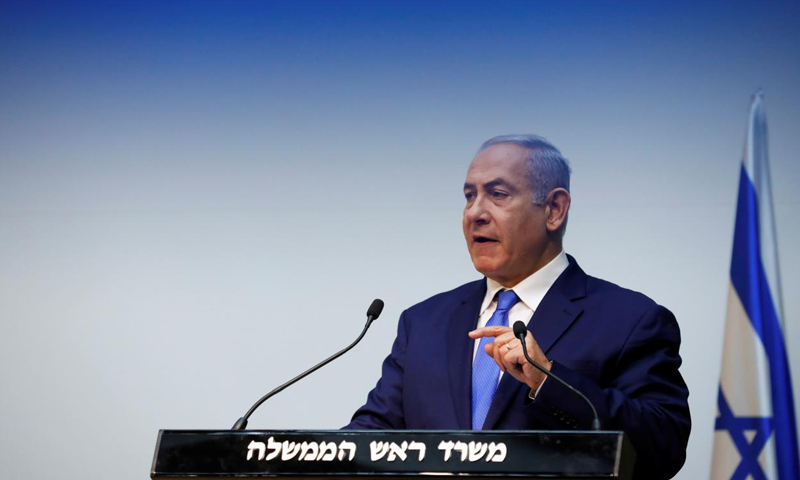رئيس الوزراء الإسرائيلي، بنيامين نتنياهو (رويترز)