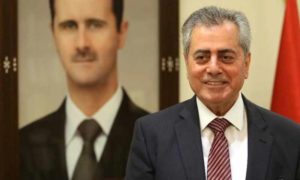 سفير النظام السوري في لبنان علي عبد الكريم علي- 26 أيار 2014 ( أسوشيتد برس)