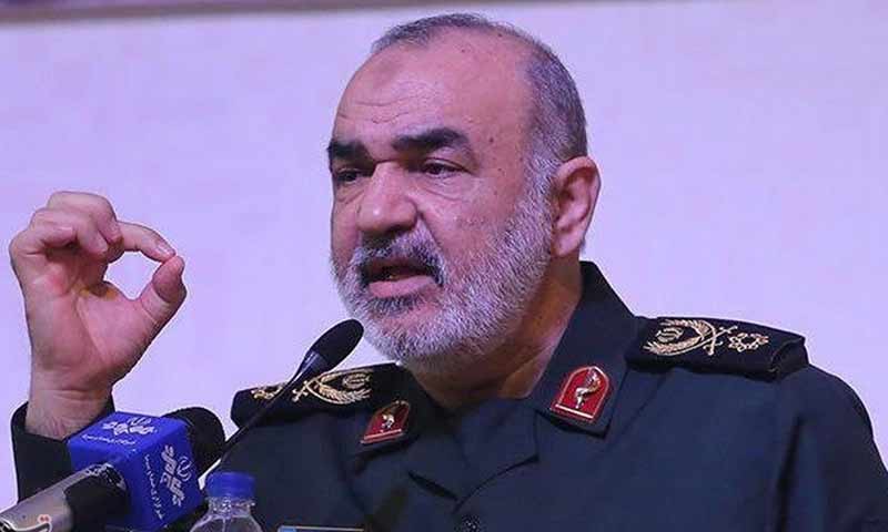 قائد الحرس الثوري الإيراني حسين سلامي (وكالة تسنيم)