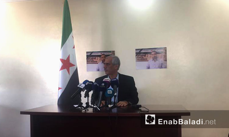 رئيس "الحكومة السورية المؤقتة" جواد أبو حطب (عنب بلدي)