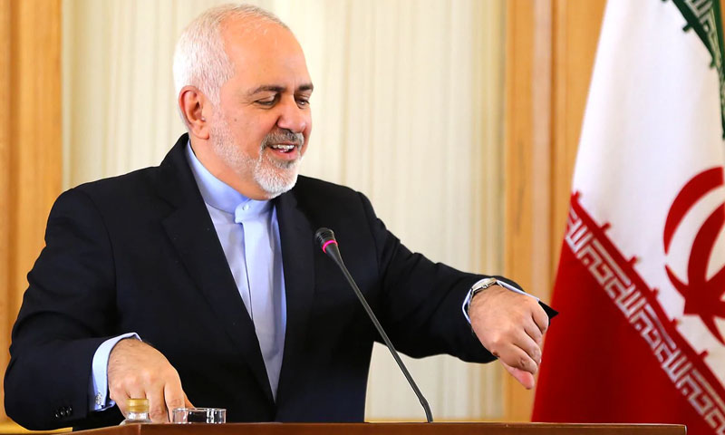 وزير الخارجية الإيراني جواد ظريف في طهران - 13 شباط 2019 (AFP)