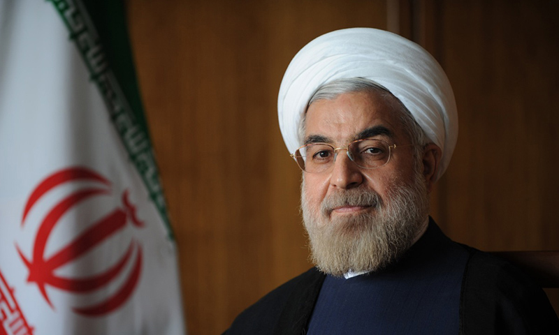 الرئيس الإيراني حسن روحاني (إرنا)