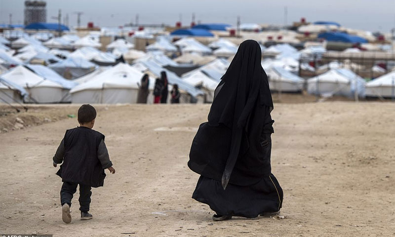 مخيم الهول (AFP)