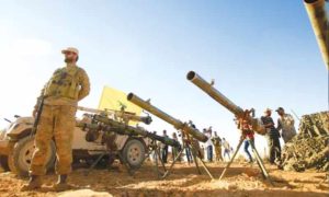 قوى عسكرية من حزب الله اللبناني (رويترز)