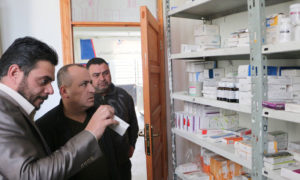 جولة رقابية لمديرية صحة إدلب على مركز مشمشان الصحي في محافظة إدلب - 27 من كانون الثاني (مديرية الصحة في إدلب)