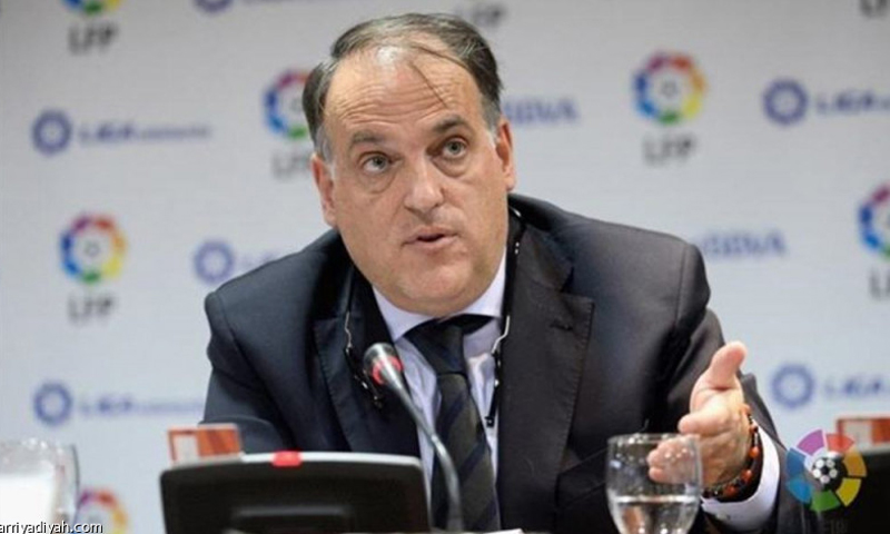رئيس الاتحاد الإسباني لكرة القدم، خافير تيباس- (لا ليغا)
