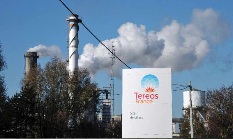 مصفاة سكر تابعة لشركة "تيريوس" في مدينة ليليرس الفرنسية (AFP)