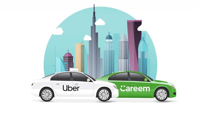إعلان شركة "أوبر" الاستيلاء على شركة "كريم"- 26 من آذار 2019 (Uber)