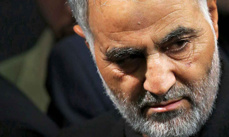 قاسم سليماني في طهران - 5 نشرين الثاني 2014 (AP)