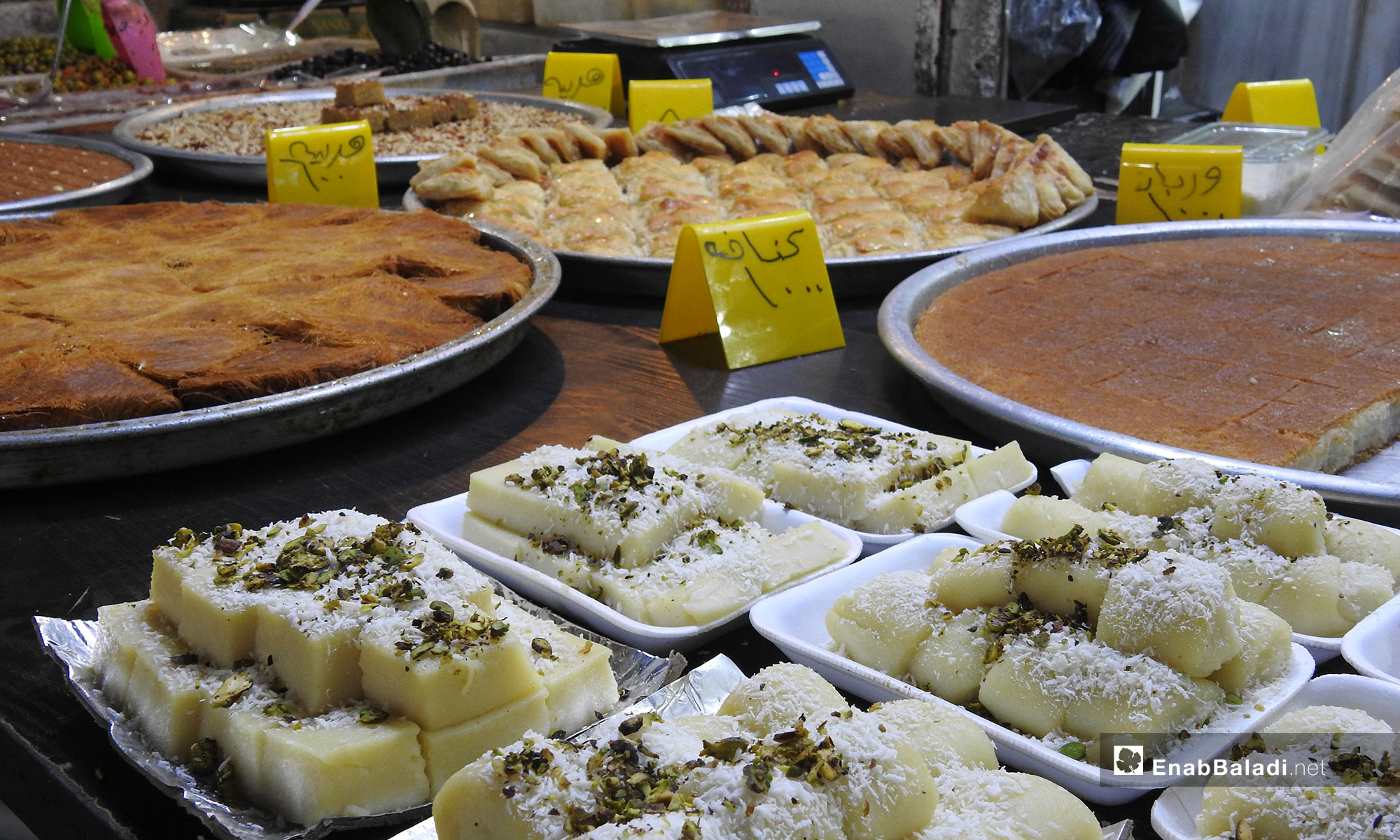 ضبط أسعار المواد الغذائية في أسواق مدينة اعزاز بريف حلب الشمالي - 5 من آيار 2019 (عنب بلدي)