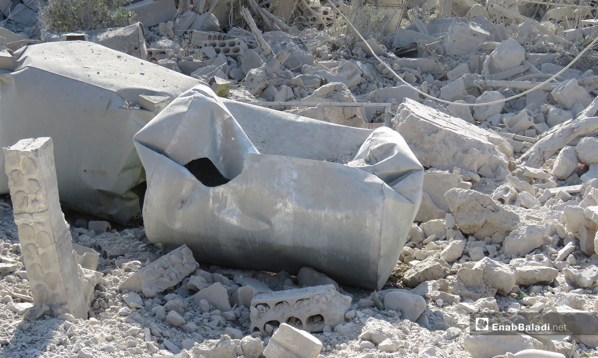 آثار الدمار في معرتحرمة بريف إدلب - 27 من أيار 2019 (عنب بلدي)