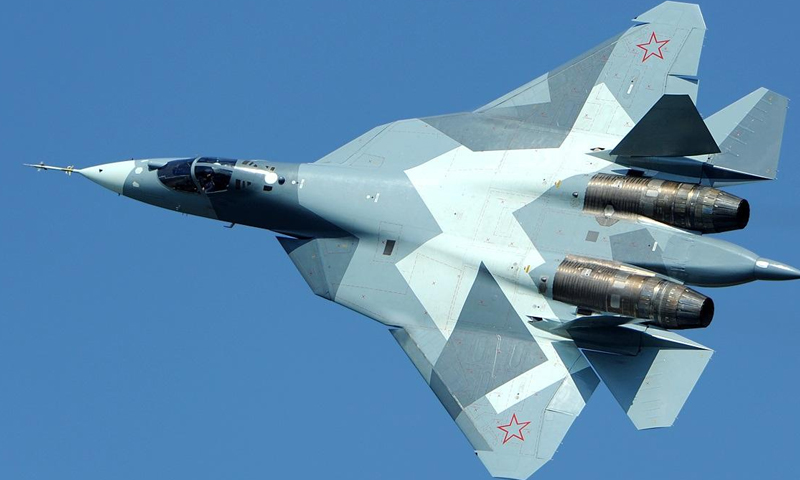 طائرة سوخوي (SU-57) الروسية (Be Skeptical)
