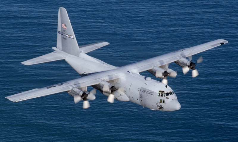 طائرة "C-130H" من إنتاج شركة لوكهيد الأمريكية (Wikipedia)