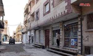 حي في مدينة تدمر بريف حمص الشرقي - 2018 (سانا)