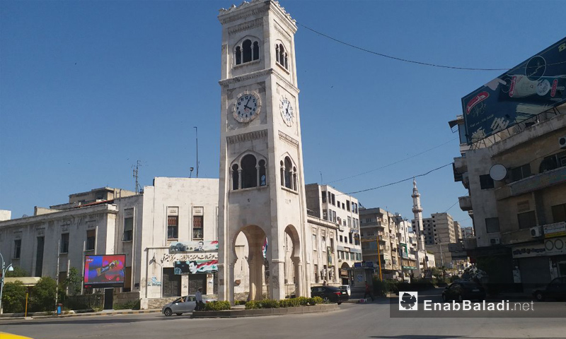 ساحة العاصي في مدينة حماة - 18 من أيار 2019 (عنب بلدي)