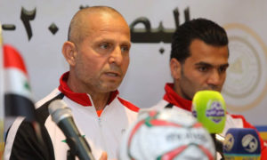 مدرب المنتخب السوري فجر إبراهيم (فلاش سبورت)