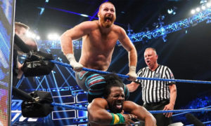 سامي زين وكيفن أوينز ضد فرقة نيو داي - 4 حزيران 2019 (WWE)