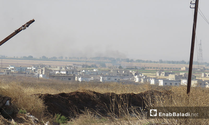  بلدة تل ملح بريف حماة الشمالي الغربي بعد سيطرة فصائل المعارضة عليها من قبضة قوات الأسد 7 حزيران 2019 (عنب بلدي)