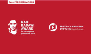 جائزة رائف بدوي للصحفيين الشجعان (فريدريش ناومان)