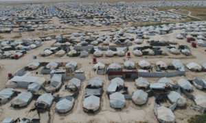مخيم الهول بريف الحسكة شرق شمالي سوريا، أيار 2019 (وكالة هاوار)