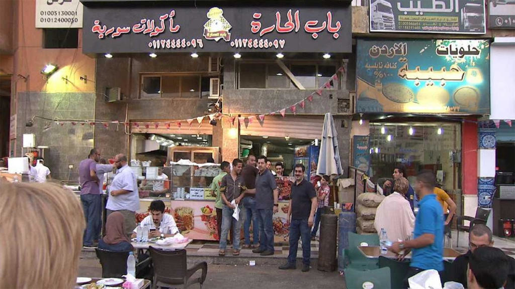 أحد المطاعم السورية في مصر (راديو مونت كارلو)
