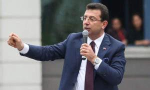رئيس بلدية إسطنبول، أكرم إمام أوغلو (Ahaber)