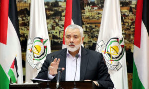 رئيس المكتب السياسي لحركة حماس إسماعيل هنية (حركة حماس)