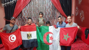 مشجعون من المغرب العربي 19 تموز 2019(صفحة Social Time على فيس بوك)