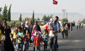 لاجئون سوريون في تركيا (فرانس برس)