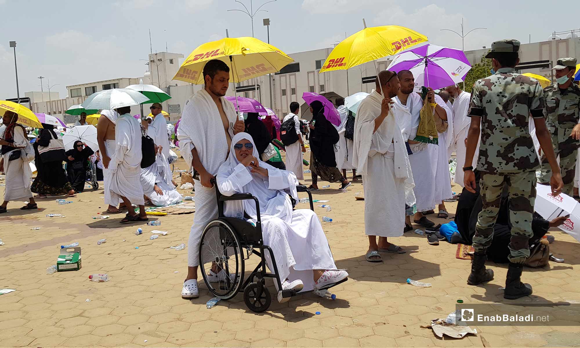 الحجاج يقفون على صعيد عرفات- 10 من آب 2019 (عنب بلدي)