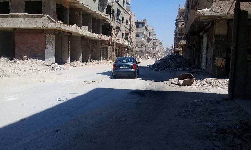 مدينة المليحة في الغوطة الشرقية- 3 من أيلول 2018 (صوت العاصمة)