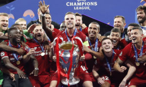 ليفربول الإنجليزي يتوج بدوري أبطال أوروبا- حزيران 2019 (رويترز)

