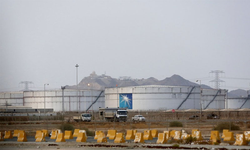 معمل شركة النفط أرامكو في جدة - 15 أيلول 2019 (AP)