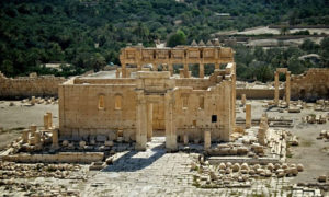 معبد بعل شمين الأثري في تدمر (وزارة السياحة السورية)