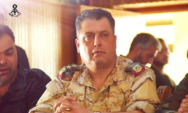 رئيس فرع المخابرات الجوية في درعا سليمان محمود حمود - (فيس بوك)