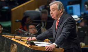 الأمين العام للأمم المتحدة أنطونيو غوتيريش (UN)