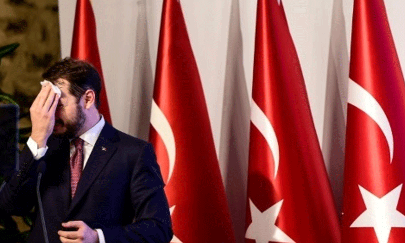 وزير الخزانة والمالية التركي، براءت آلبيرق (AFP)