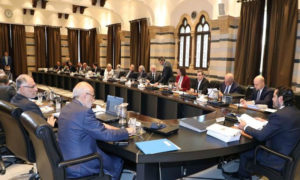 جلسة مجلس الوزراء اللبناني - 10 تشرين الأول 2019 (جريدة اللواء اللبنانية)