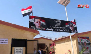 معبر القائم-البوكمال على الحدود العراقية السورية (سانا)