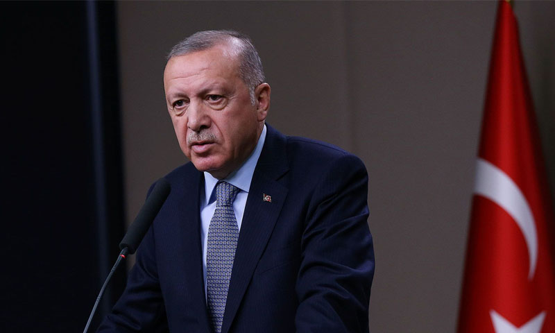 الرئيس التركي، رجب طيب أردوغان، (الأناضول)